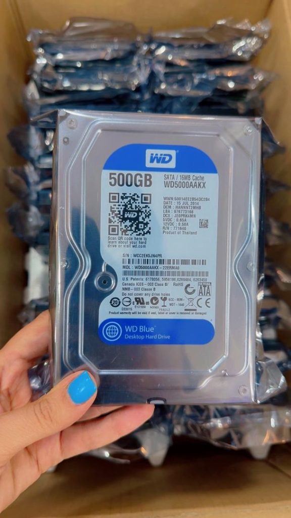 هارد 500 آبی وسترن