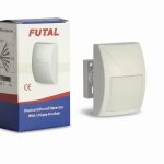 سنسور حرکتی با سیم دزدگیر فوتال مدل F-803 با زاویه دید 110 درجه