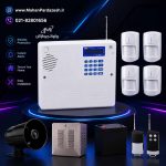 پنل مرکزی دزدگیر اماکن سایلکس سری S مدل SG8-S به همراه ریموتها