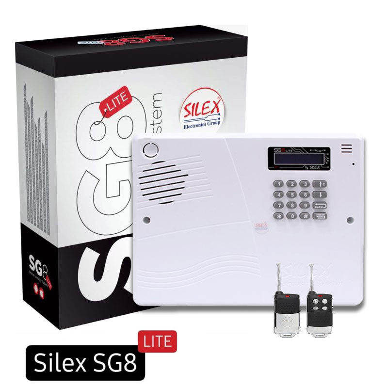 دزدگیر اماکن سایلکس سری SG8-Lite