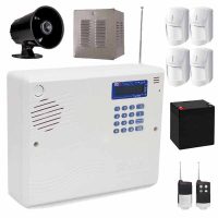 پنل مرکزی دزدگیر اماکن سایلکس سری S مدل SG8-S به همراه ریموت‌ها